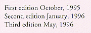 Three stated printings with dates